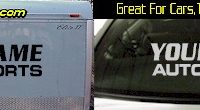 Custom366 Custom YOURNAMEHERE Autosports Decal 