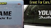 Custom373 Custom YOURNAMEHERE Autosports Decal 