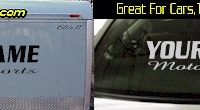 Custom376 Custom YOURNAMEHERE Motorsports Decal 