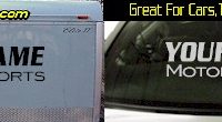 Custom377 Custom YOURNAMEHERE Motorsports Decal 