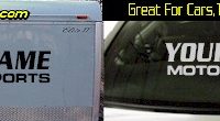 Custom382 Custom YOURNAMEHERE Motorsports Decal 