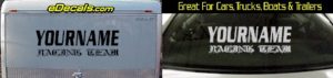 Custom420 Custom YOURNAMEHERE Car Club Decal