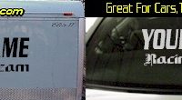 Custom421 Custom YOURNAMEHERE Car Club Decal 