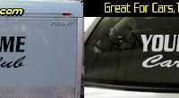 Custom423 Custom YOURNAMEHERE Car Club Decal 
