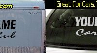 Custom427 Custom YOURNAMEHERE Car Club Decal 