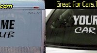 Custom428 Custom YOURNAMEHERE Car Club Decal 
