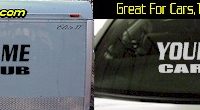 Custom433 Custom YOURNAMEHERE Car Club Decal 