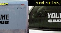 Custom434 Custom YOURNAMEHERE Car Club Decal 