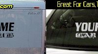 Custom436 Custom YOURNAMEHERE Car Club Decal 