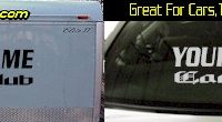 Custom437 Custom YOURNAMEHERE Car Club Decal 
