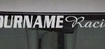 Custom458 Custom YOURNAMEHERE Racing Decal
