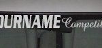 Custom473 Custom YOURNAMEHERE Competition Decal