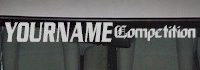 Custom478 Custom YOURNAMEHERE Competition Decal 