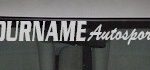 Custom480 Custom YOURNAMEHERE Autosports Decal