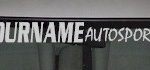 Custom483 Custom YOURNAMEHERE Autosports Decal