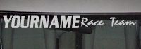 Custom498 Custom YOURNAMEHERE Race Team Decal 