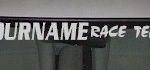Custom500 Custom YOURNAMEHERE Race Team Decal