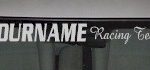 Custom505 Custom YOURNAMEHERE Racing Team Decal