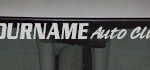 Custom519 Custom YOURNAMEHERE Auto Club Decal