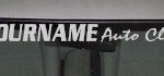 Custom522 Custom YOURNAMEHERE Auto Club Decal