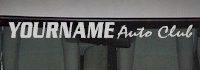 Custom522 Custom YOURNAMEHERE Auto Club Decal 