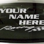 Custom550 Custom YOURNAMEHERE Racing Decal