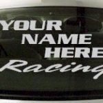Custom553 Custom YOURNAMEHERE Racing Decal