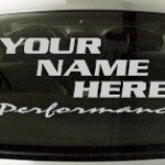 Custom559 Custom YOURNAMEHERE Performance Decal