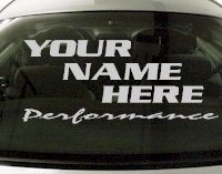 Custom559 Custom YOURNAMEHERE Performance Decal 