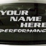 Custom560 Custom YOURNAMEHERE Performance Decal