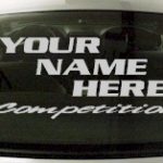 Custom563 Custom YOURNAMEHERE Performance Decal