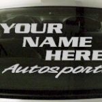 Custom566 Custom YOURNAMEHERE Competition Decal