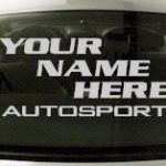 Custom567 Custom YOURNAMEHERE Autosports Decal