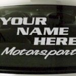 Custom568 Custom YOURNAMEHERE Motorsports Decal
