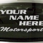 Custom569 Custom YOURNAMEHERE Motorsports Decal