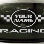 Custom605 Custom YOURNAMEHERE Racing Decal