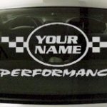 Custom610 Custom YOURNAMEHERE Performance Decal