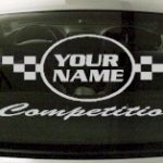 Custom615 Custom YOURNAMEHERE Competition Decal