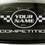 Custom616 Custom YOURNAMEHERE Competition Decal