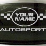 Custom618 Custom YOURNAMEHERE Autosports Decal