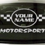 Custom621 Custom YOURNAMEHERE Motorsports Decal