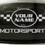 Custom622 Custom YOURNAMEHERE Motorsports Decal