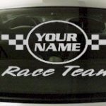 Custom624 Custom YOURNAMEHERE Race Team Decal