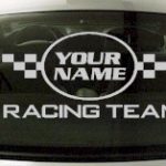 Custom633 Custom YOURNAMEHERE Racing Team Decal