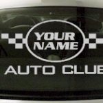 Custom644 Custom YOURNAMEHERE Auto Club Decal