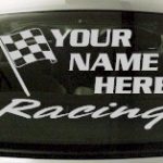 Custom653 Custom YOURNAMEHERE Racing Decal