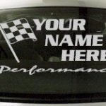 Custom659 Custom YOURNAMEHERE Performance Decal
