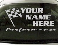 Custom659 Custom YOURNAMEHERE Performance Decal 