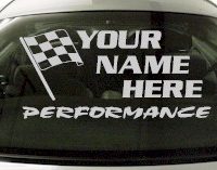 Custom660 Custom YOURNAMEHERE Performance Decal 