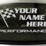 Custom661 Custom YOURNAMEHERE Performance Decal
